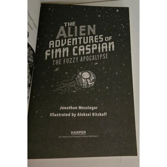 The Alien Adventures of Finn Caspian The Fuzzy Apocalypse by Jonathan Messinger - Picture 8 of 11